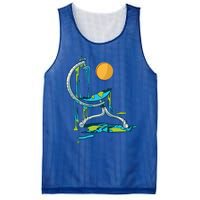 There Is No Planet B Funny Gift Melting Globus Cool Gift Mesh Reversible Basketball Jersey Tank