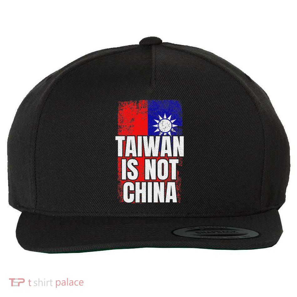Taiwan Is Not China Wool Snapback Cap
