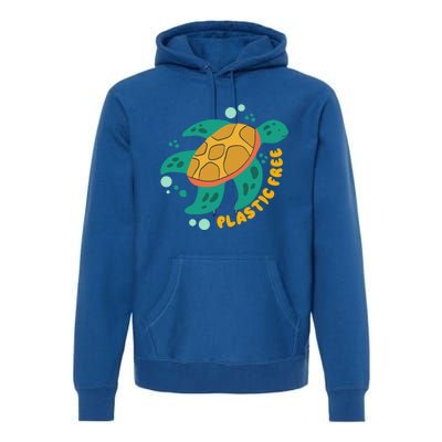 There Is No Planet B Gift Turtle Gift Save The Ocean Gift Premium Hoodie