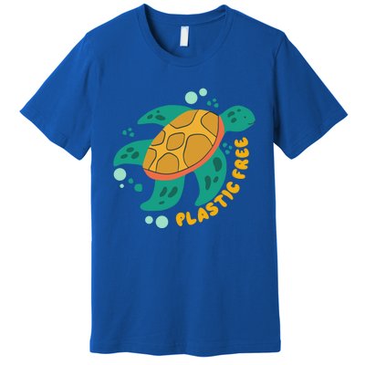 There Is No Planet B Gift Turtle Gift Save The Ocean Gift Premium T-Shirt