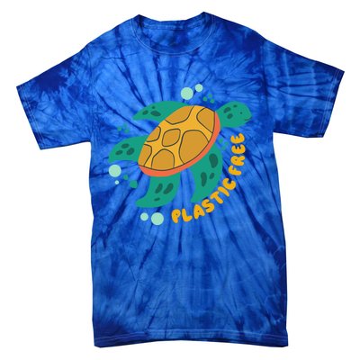 There Is No Planet B Gift Turtle Gift Save The Ocean Gift Tie-Dye T-Shirt