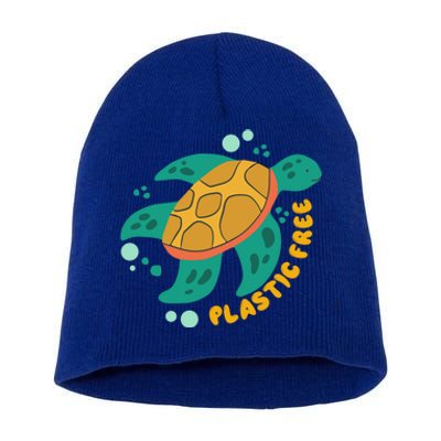 There Is No Planet B Gift Turtle Gift Save The Ocean Gift Short Acrylic Beanie