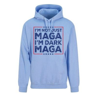 Trump IM Not Just Maga IM Dark Maga Yard Sign Trump 2024 Unisex Surf Hoodie