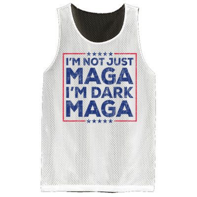 Trump IM Not Just Maga IM Dark Maga Yard Sign Trump 2024 Mesh Reversible Basketball Jersey Tank