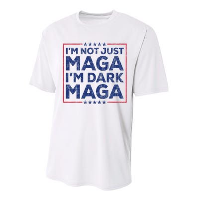 Trump IM Not Just Maga IM Dark Maga Yard Sign Trump 2024 Performance Sprint T-Shirt