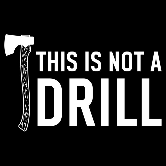 This Is Not A Drill Novelty Tools Great Gift Cooling Performance Crew T-Shirt