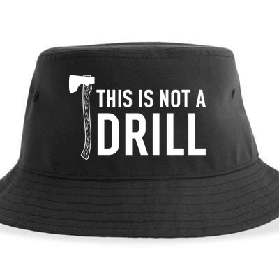 This Is Not A Drill Novelty Tools Great Gift Sustainable Bucket Hat