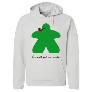 This Is Not a Meeple Performance Fleece Hoodie