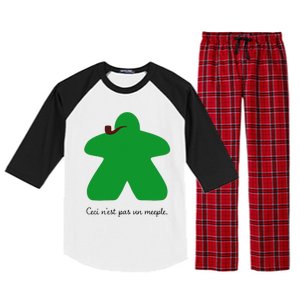 This Is Not a Meeple Raglan Sleeve Pajama Set