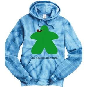 This Is Not a Meeple Tie Dye Hoodie