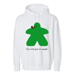 This Is Not a Meeple Garment-Dyed Fleece Hoodie