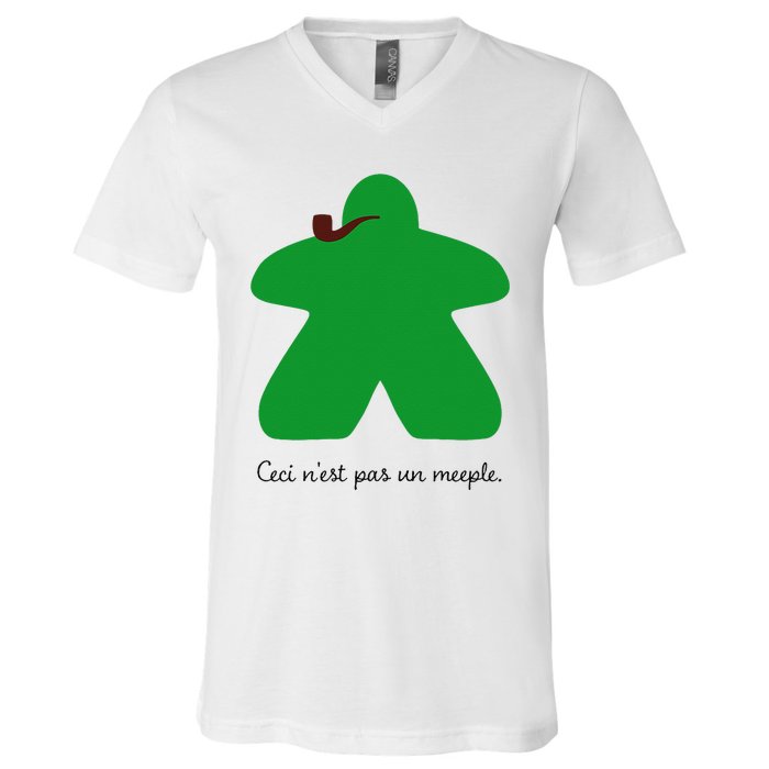 This Is Not a Meeple V-Neck T-Shirt