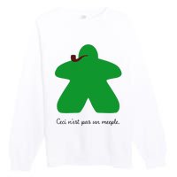 This Is Not a Meeple Premium Crewneck Sweatshirt