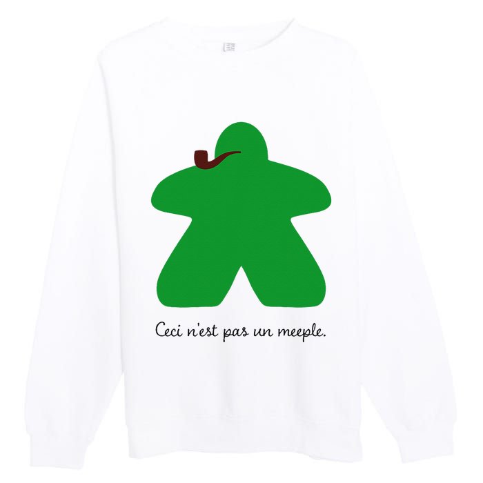 This Is Not a Meeple Premium Crewneck Sweatshirt