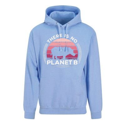 There Is No Planet B Save The Rhino Celebrate Earth Day Unisex Surf Hoodie