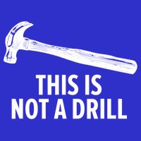 This Is Not A Drill Gift Funny Carpenter Gift Visor