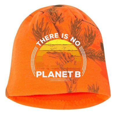 There Is No Planet B Save The Rhino Earth Day Kati - Camo Knit Beanie