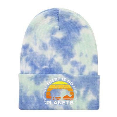 There Is No Planet B Save The Rhino Earth Day Tie Dye 12in Knit Beanie