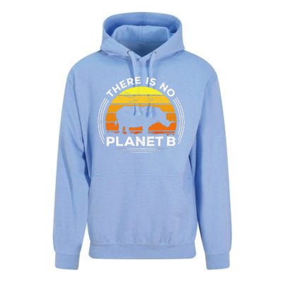 There Is No Planet B Save The Rhino Earth Day Unisex Surf Hoodie