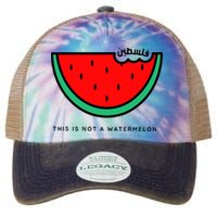 This Is Not A Watermelon Palestine Collection Legacy Tie Dye Trucker Hat
