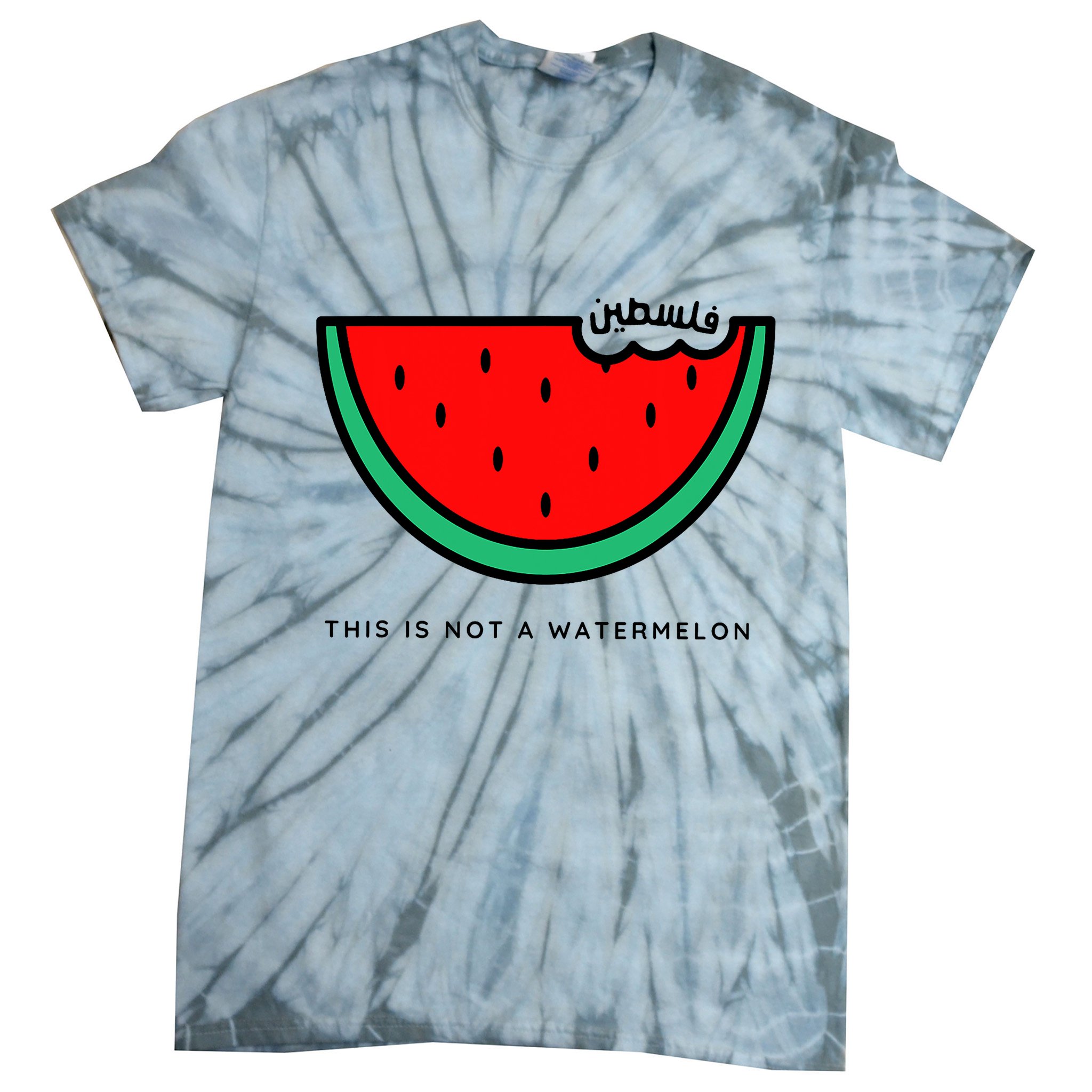 This Is Not A Watermelon Palestine Collection Tie-Dye T-Shirt