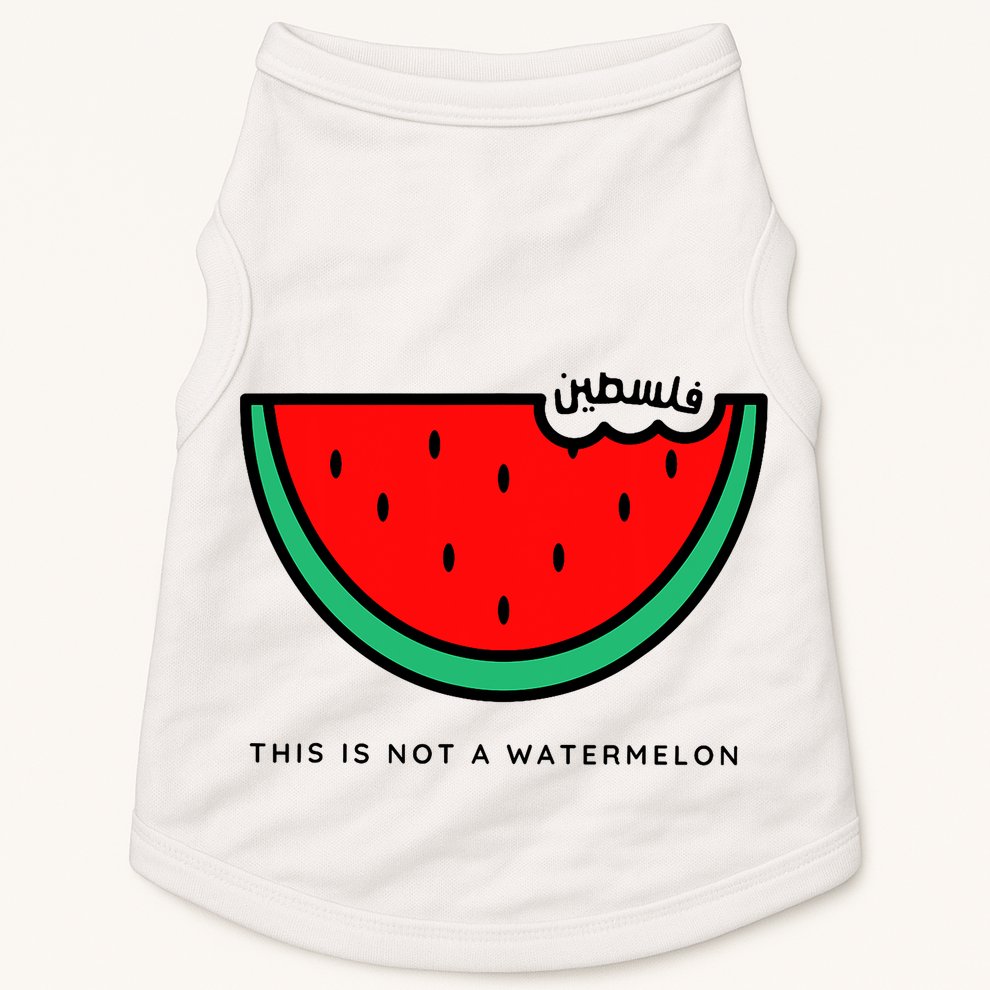 This Is Not A Watermelon Palestine Collection Doggie Tank
