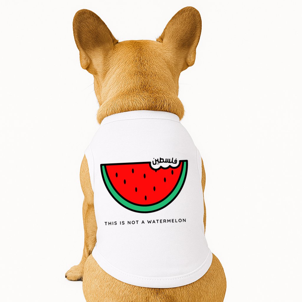 This Is Not A Watermelon Palestine Collection Doggie Tank