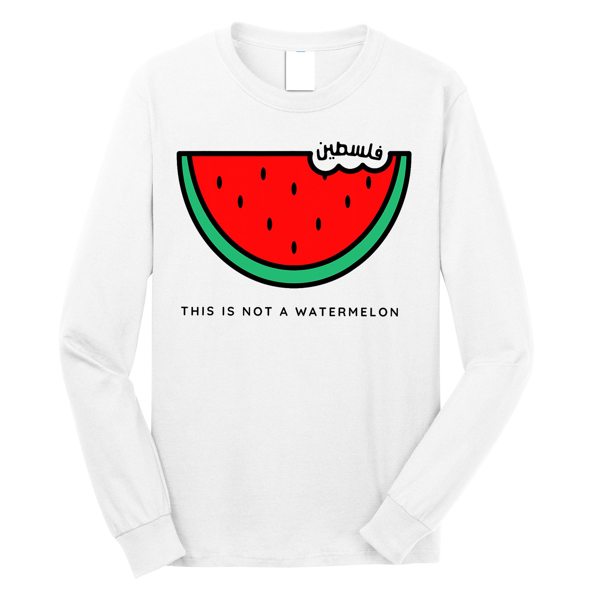 This Is Not A Watermelon Palestine Collection Long Sleeve Shirt