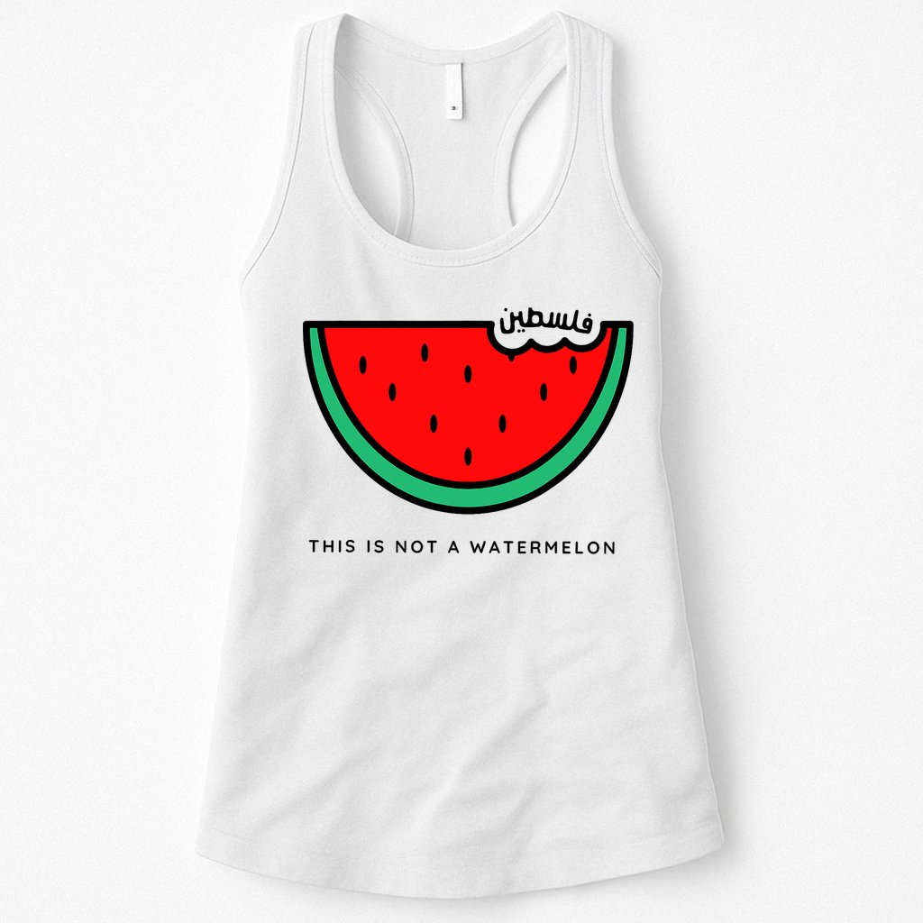 This Is Not A Watermelon Palestine Collection Womens Tank Top