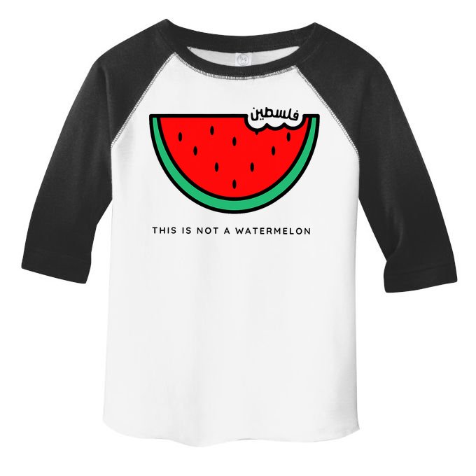 This Is Not A Watermelon Palestine Collection Toddler Fine Jersey T-Shirt