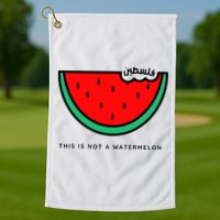This Is Not A Watermelon Palestine Collection Golf Towel