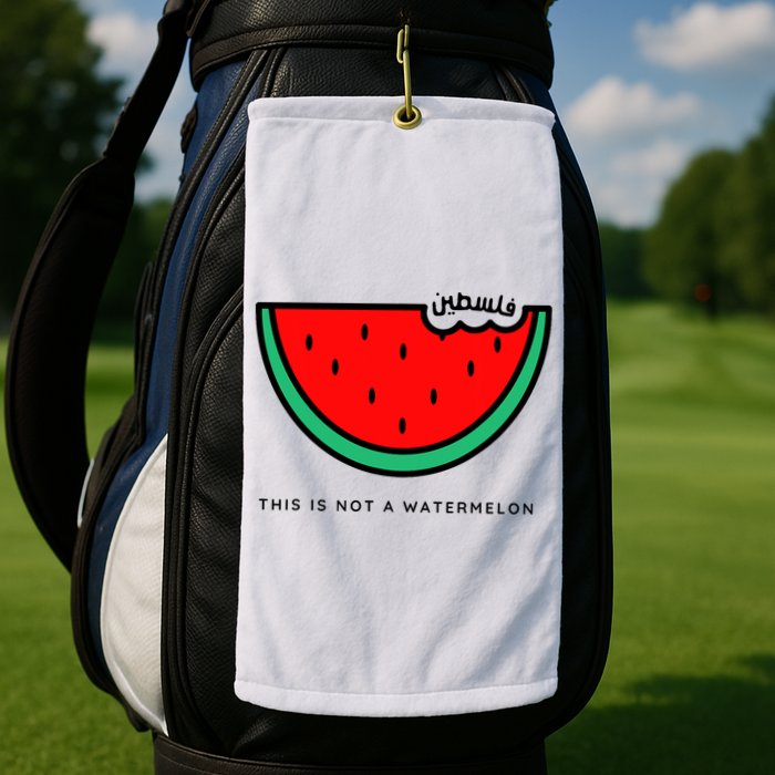 This Is Not A Watermelon Palestine Collection Golf Towel