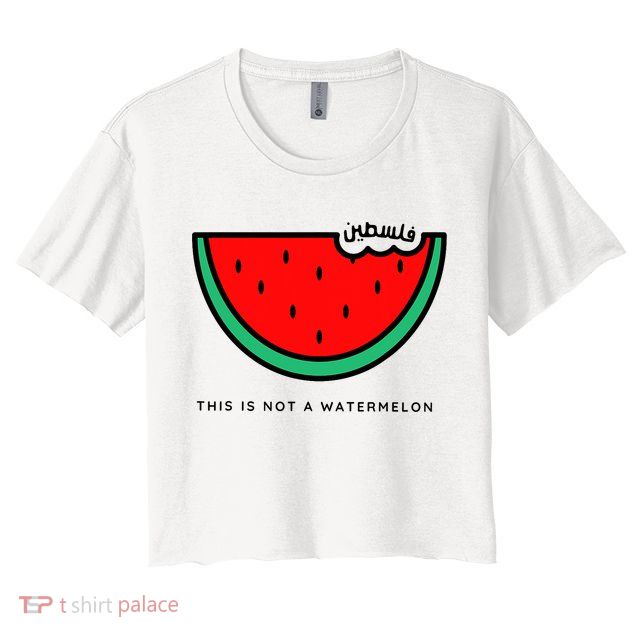 This Is Not A Watermelon Palestine Collection Crop Top