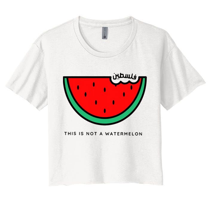 This Is Not A Watermelon Palestine Collection Crop Top