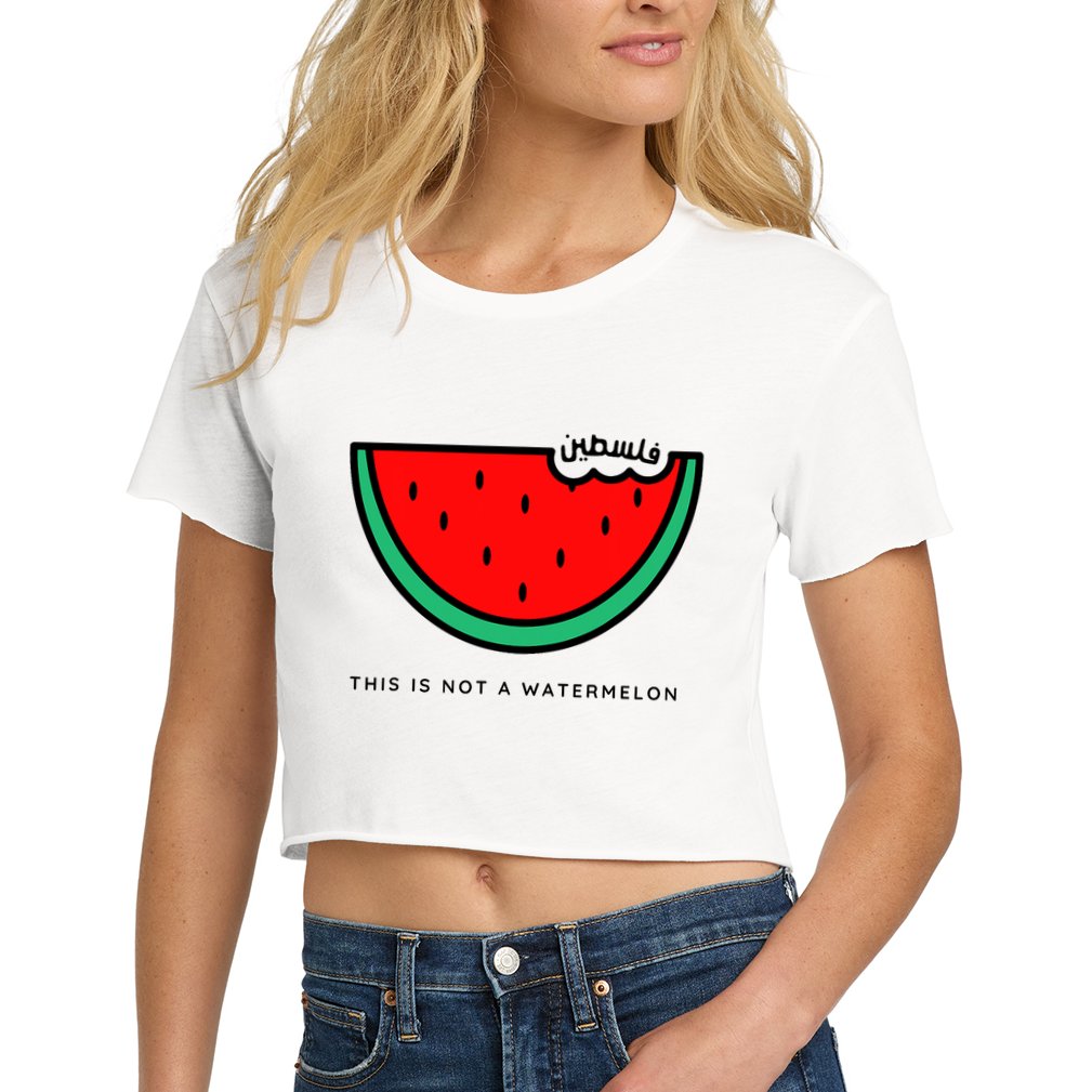 This Is Not A Watermelon Palestine Collection Crop Top