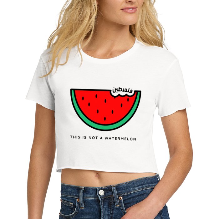 This Is Not A Watermelon Palestine Collection Crop Top