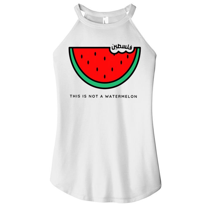 This Is Not A Watermelon Palestine Collection Women's Perfect Tri Rocker Tank