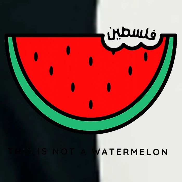 This Is Not A Watermelon Palestine Collection Infant Baby Jersey Bodysuit