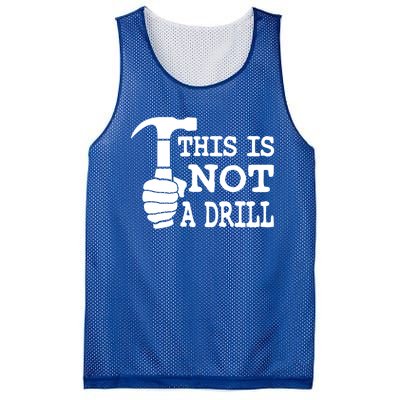 This Is Not A Drill Great Gift Mesh Reversible Basketball Jersey Tank