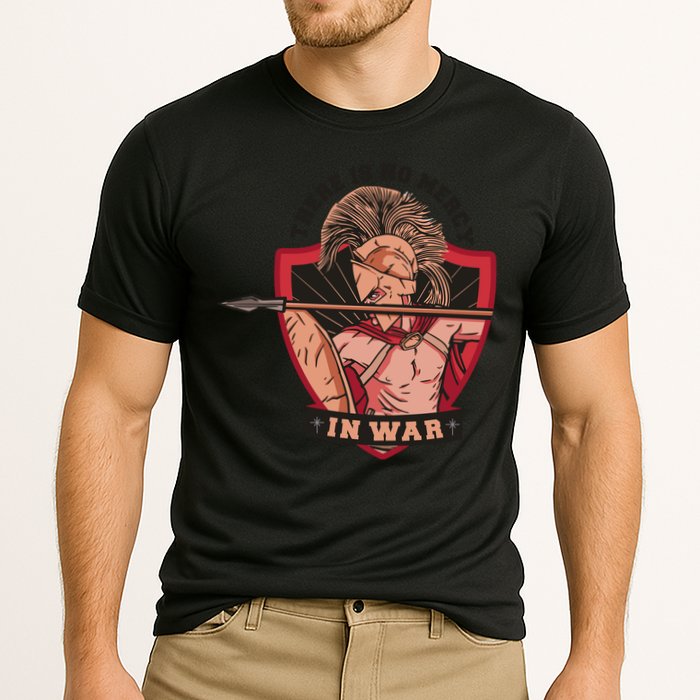 There Is No Mercy In War Cooling Performance Crew T-Shirt