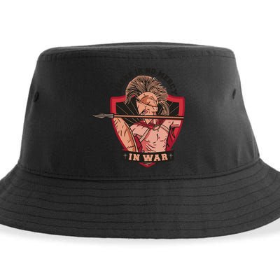 There Is No Mercy In War Sustainable Bucket Hat