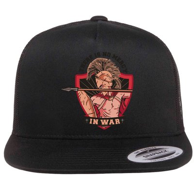 There Is No Mercy In War Flatbill Hat