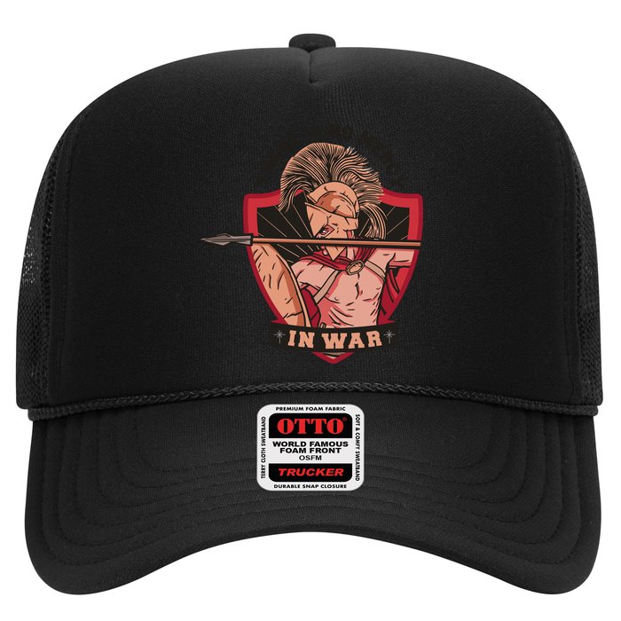 There Is No Mercy In War Trucker Hat