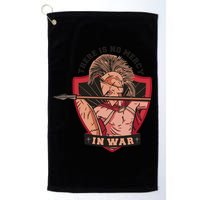 There Is No Mercy In War Golf Towel