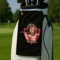 There Is No Mercy In War Golf Towel