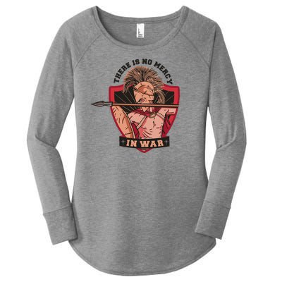 There Is No Mercy In War Women's Perfect Tri Tunic Long Sleeve Shirt