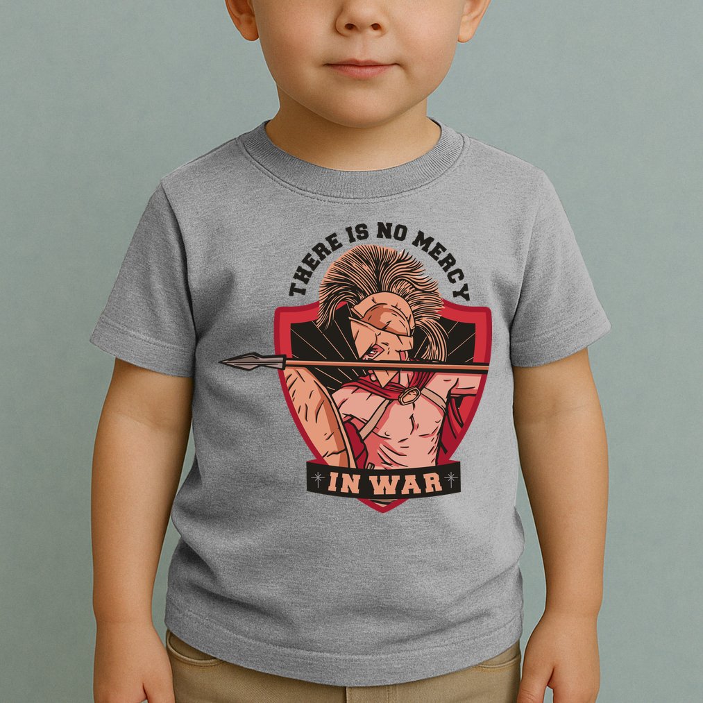 There Is No Mercy In War Toddler T-Shirt