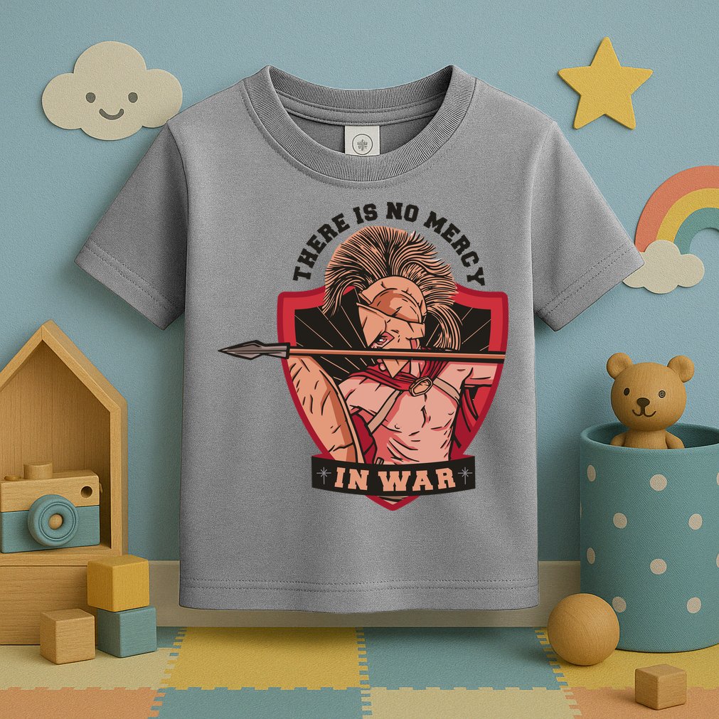 There Is No Mercy In War Toddler T-Shirt