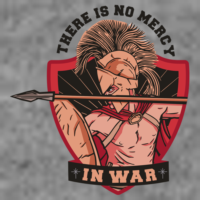 There Is No Mercy In War Womens T-Shirt