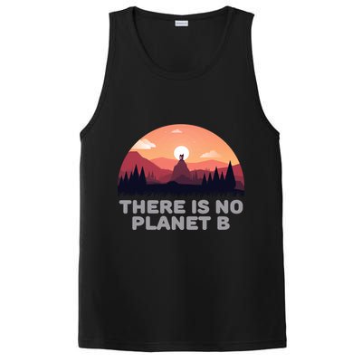 There Is No Planet B Save The Environt Save Earth Gift PosiCharge Competitor Tank